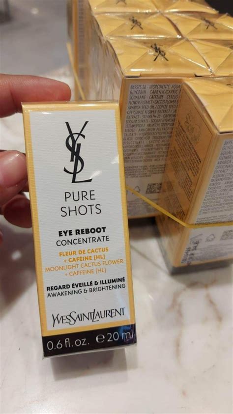 ysl keep an eye on me review|Yves Saint Laurent Pure Shots Eye Reboot Concentrate Review .